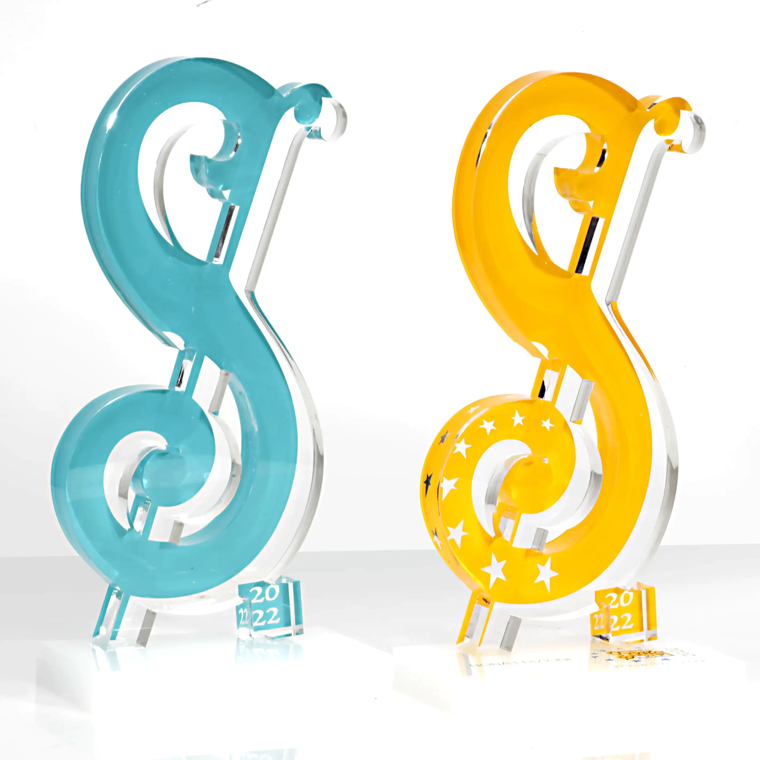 Targhe da tavolo personalizzate - Seven group