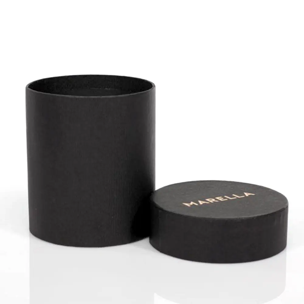 Striped paper hatbox - Seven Group