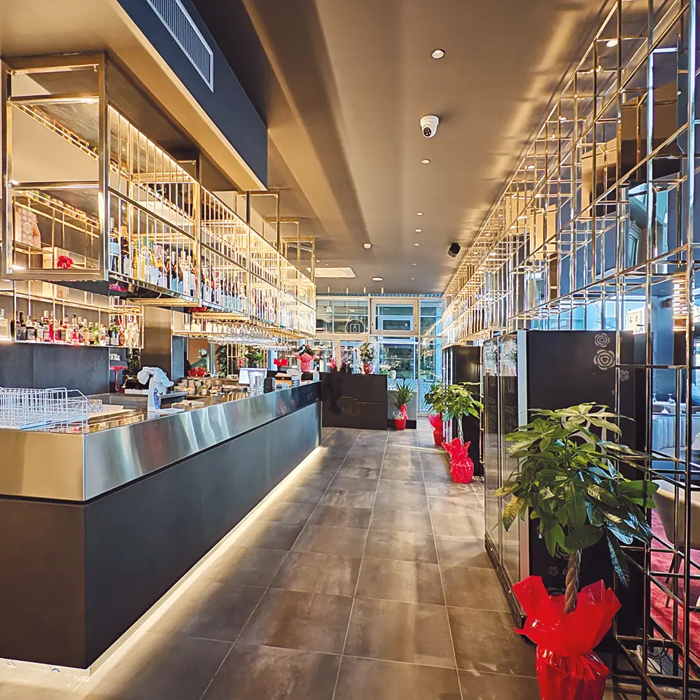 Masa restaurant interior setup - Seven Group